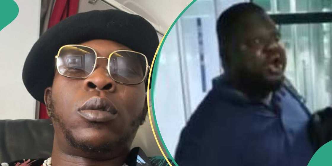 Man apologises to Seun Kuti after threatening him. Man apologises to Seun Kuti after threatening him.