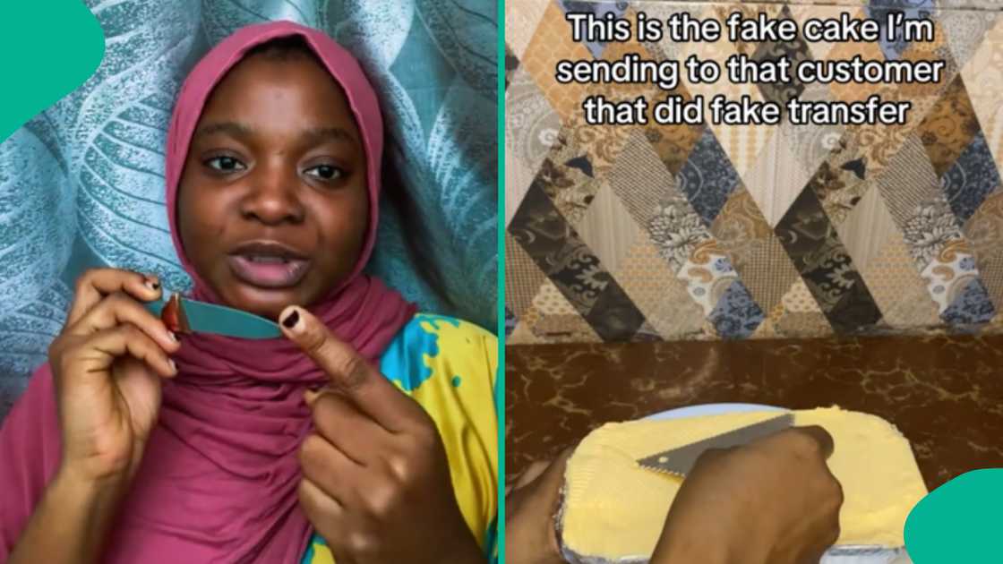 Cake vendor sends unexpected package to client who made fake transfer to her Cake vendor sends unexpected package to client who made fake transfer to her