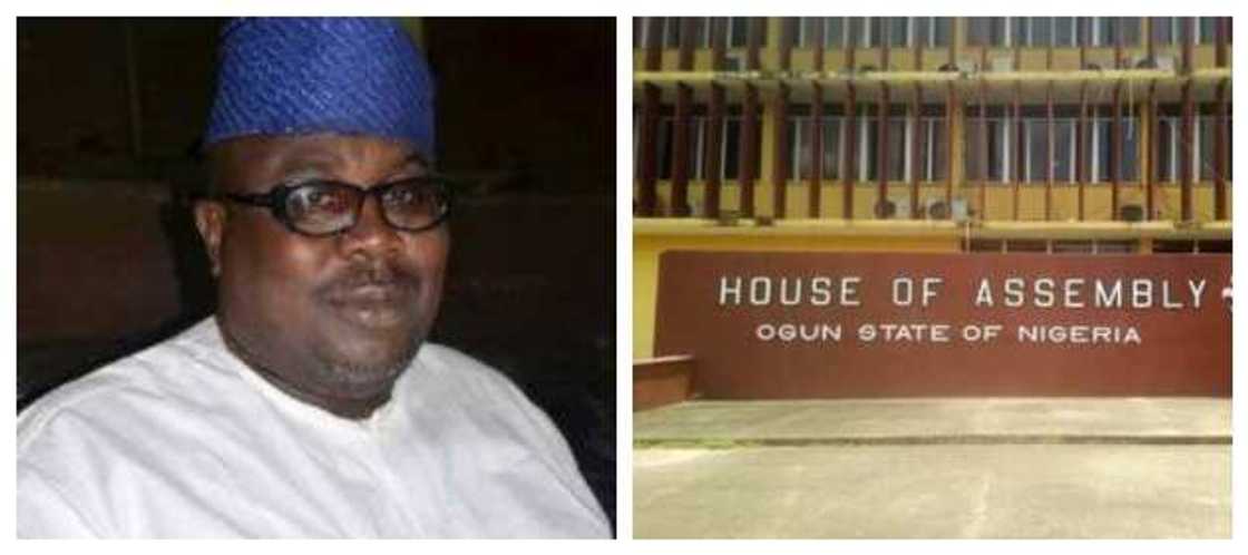 BREAKING: Ogun state House of Assembly sacks deputy speaker BREAKING: Ogun state House of Assembly sacks deputy speaker