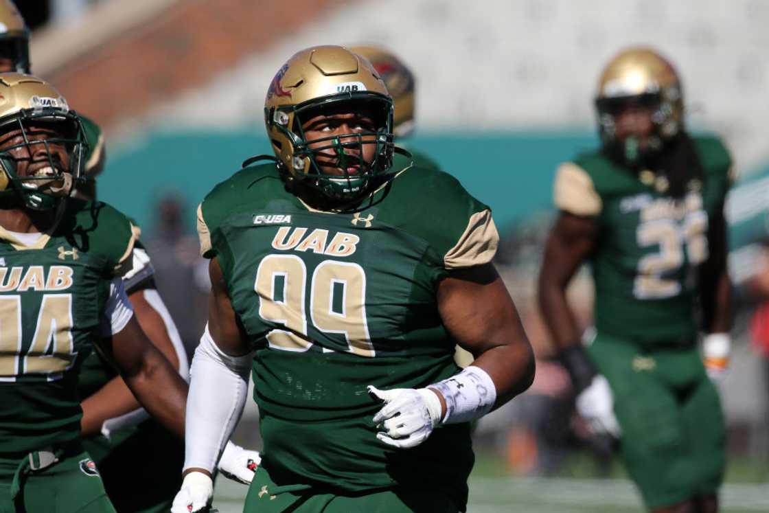 Fish McWilliams at Legion Field in Birmingham, Alabama Fish McWilliams at Legion Field in Birmingham, Alabama