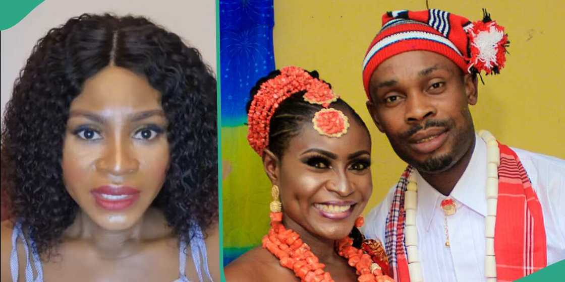 Princess Ifunanya said her friends were sending her husband DMs. Princess Ifunanya said her friends were sending her husband DMs.