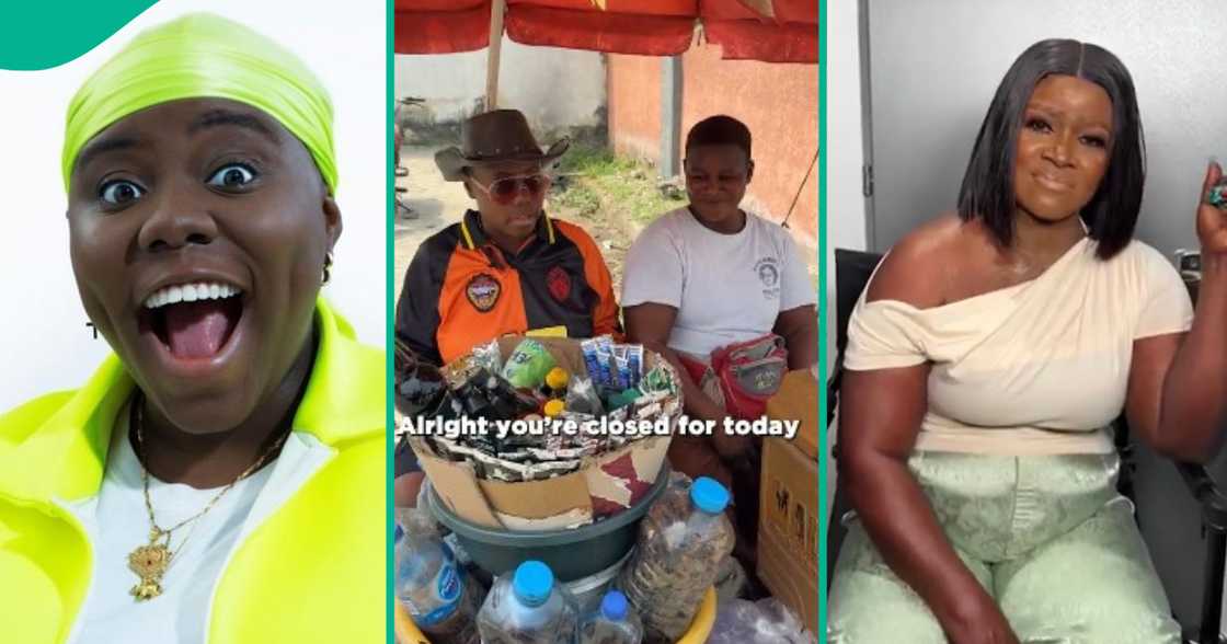 Teni makes roadside seller's Valentine memorable.