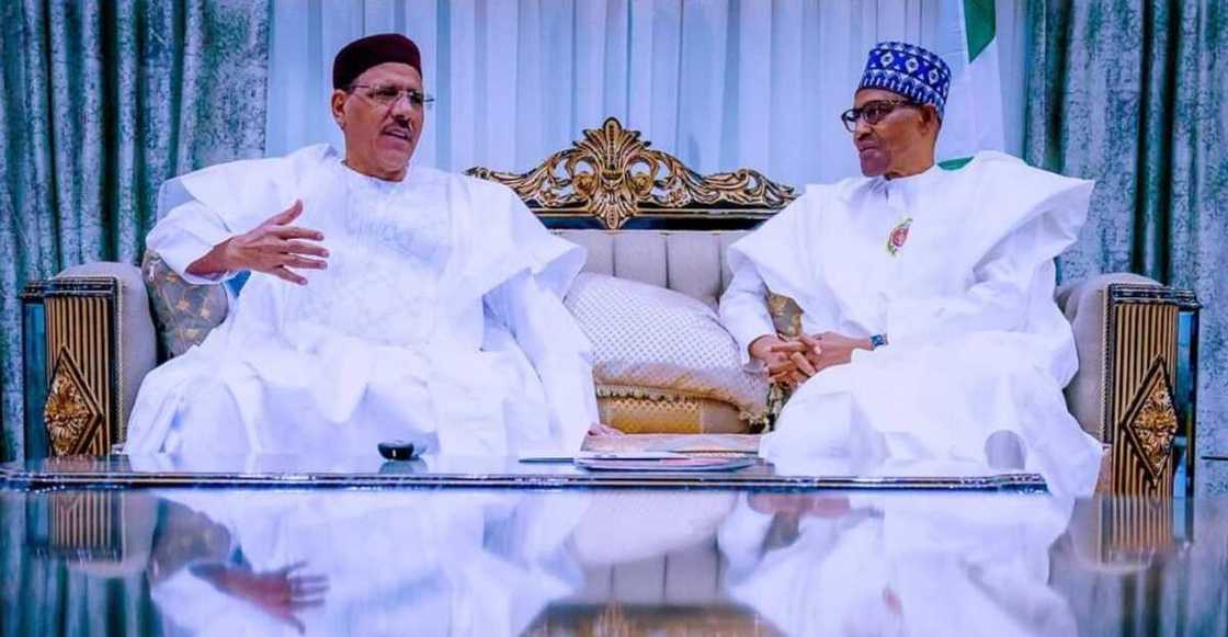 Buhari ya ce ya damu kan halin da shugaban Nijar yake ciki Buhari ya ce ya damu kan halin da shugaban Nijar yake ciki