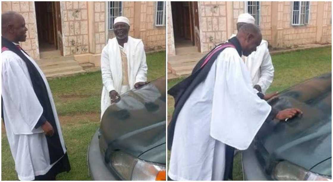 Photos of a Nigerian Imam and a pastor. Photos of a Nigerian Imam and a pastor.