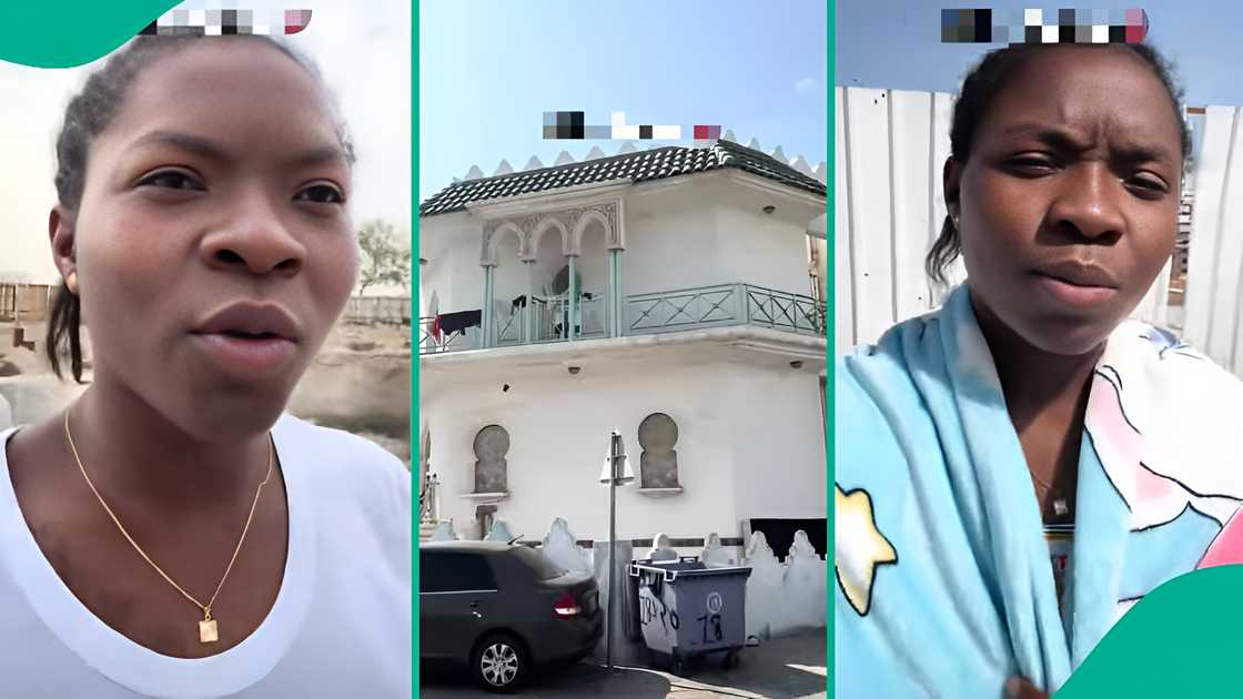 A Nigerian woman films the moment a missile is intercepted above her building in Qatar amid the US-Iran war. A Nigerian woman films the moment a missile is intercepted above her building in Qatar amid the US-Iran war.