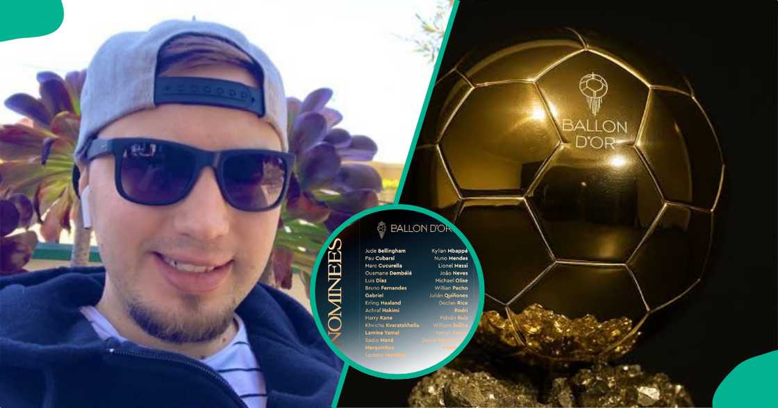 Ballon d'Or 2026: German man mentions 1 African player on nominees list.
