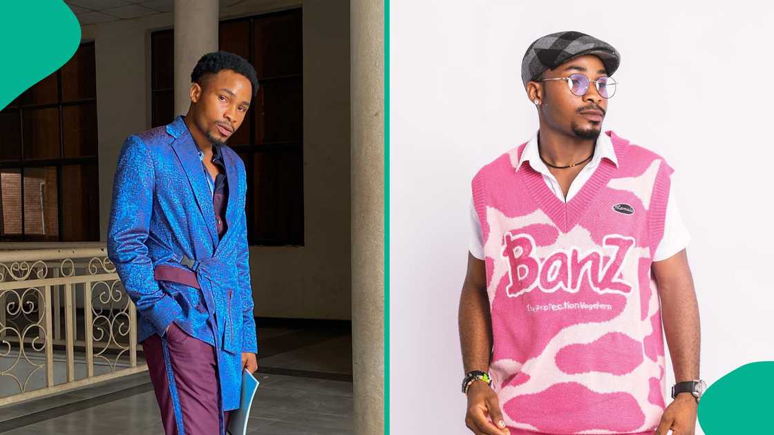 Henry Chukz wears colourful outfits