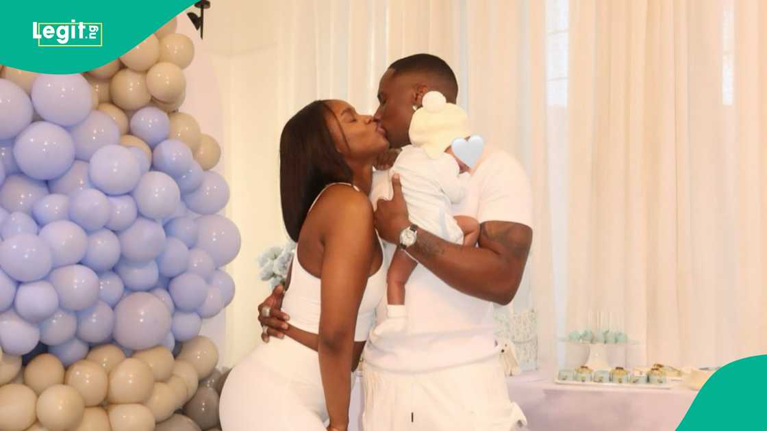 Toyin Abraham visits Priscilla, Juma jux in Tanzania for baby dedication Toyin Abraham visits Priscilla, Juma jux in Tanzania for baby dedication