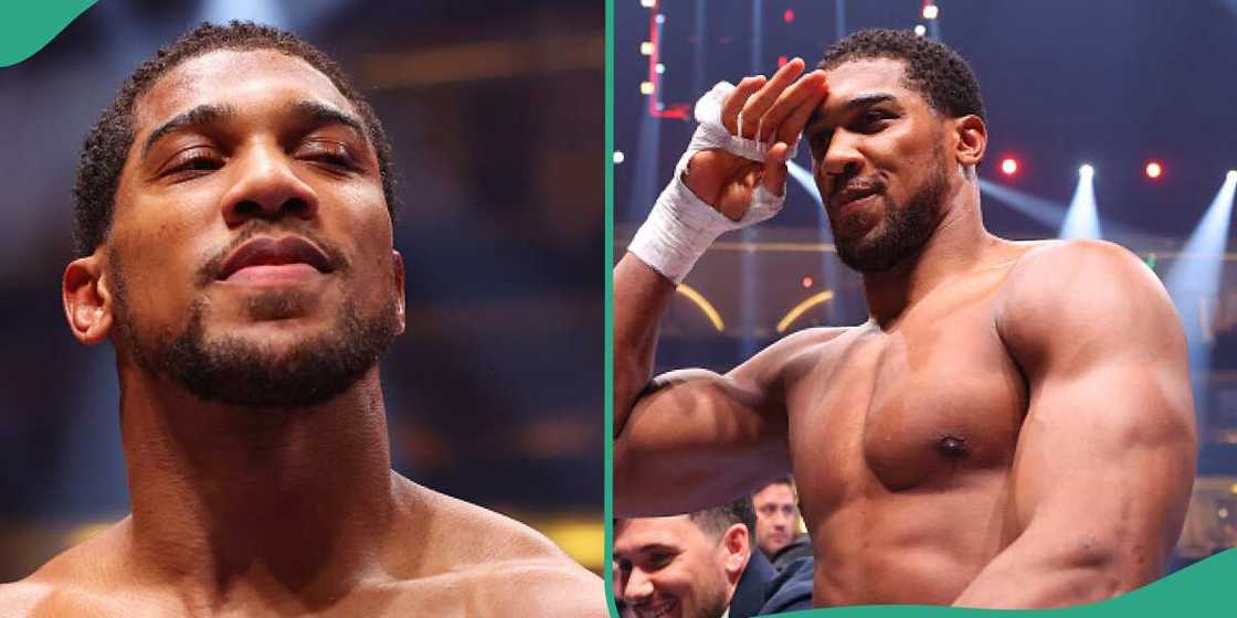 Anthony Joshua defeats Ngannou. Anthony Joshua defeats Ngannou.