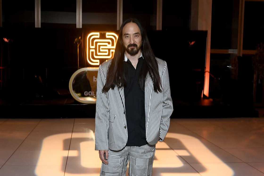 Steve Aoki attends Gold Gala