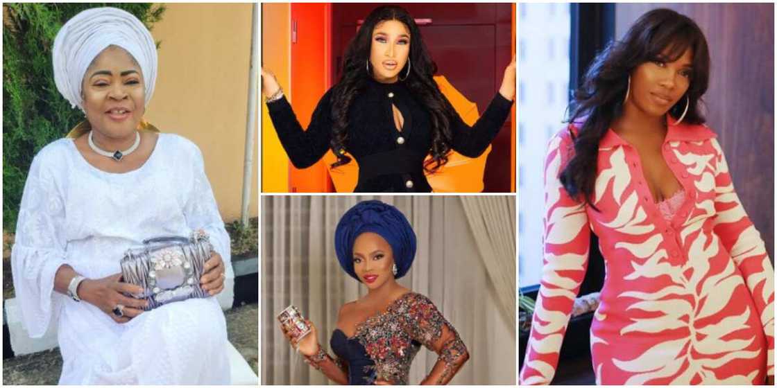 Salawa Abeni, Tiwa Savage and 3 Others Who Have Been Blackmailed With Their Unclad Photos, Intimate Tapes Salawa Abeni, Tiwa Savage and 3 Others Who Have Been Blackmailed With Their Unclad Photos, Intimate Tapes