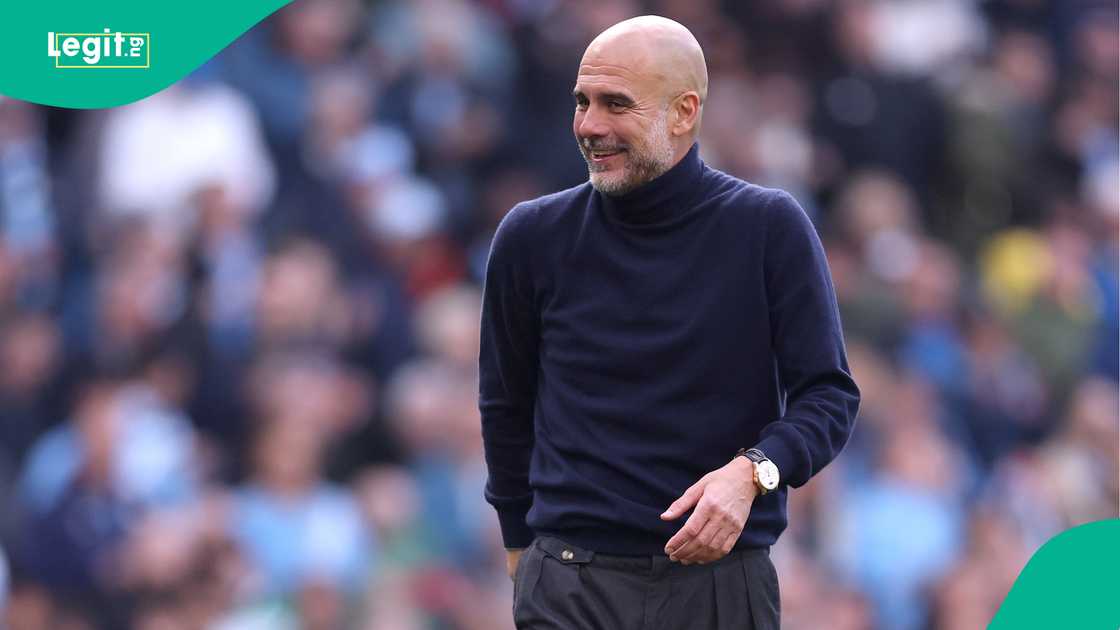 Pep Guardiola, Manchester City, Arsenal, Etihad Stadium, Premier League.