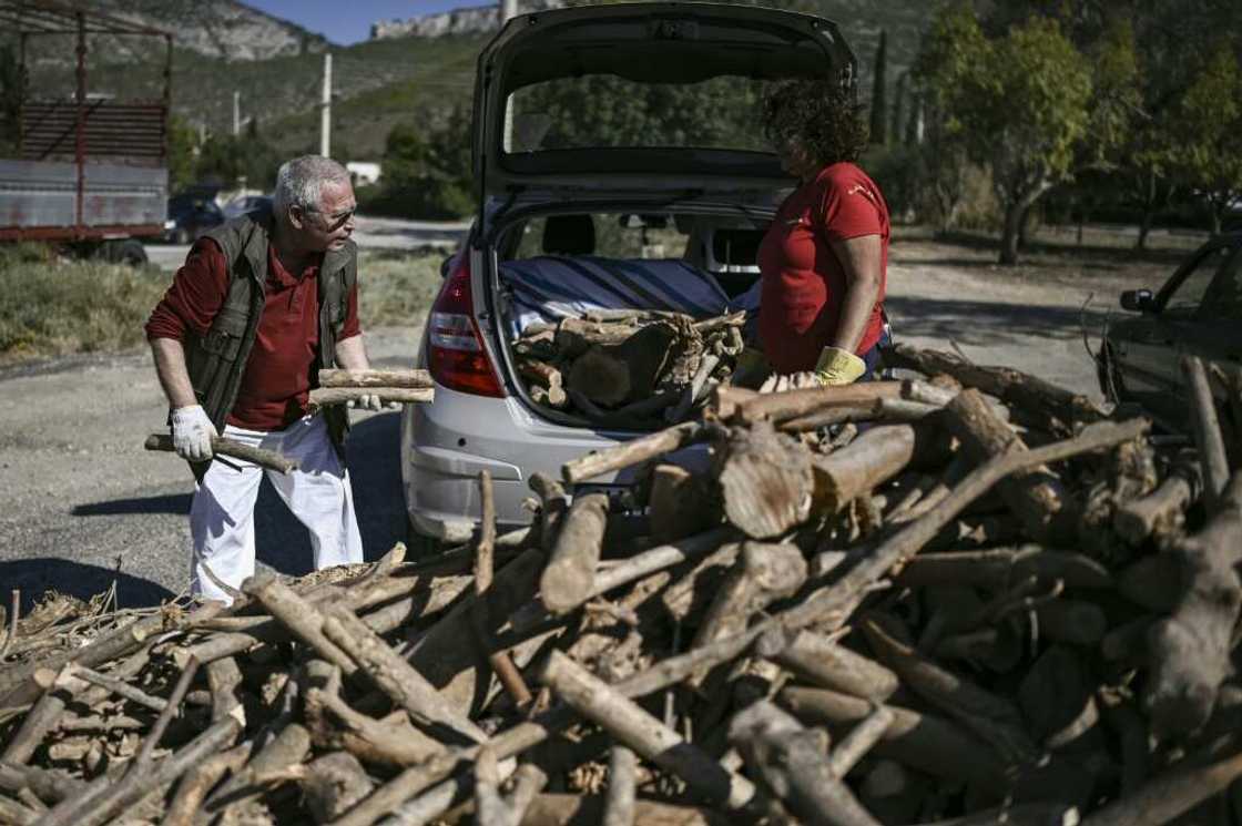 Some residents are allowed to fill up their car boots