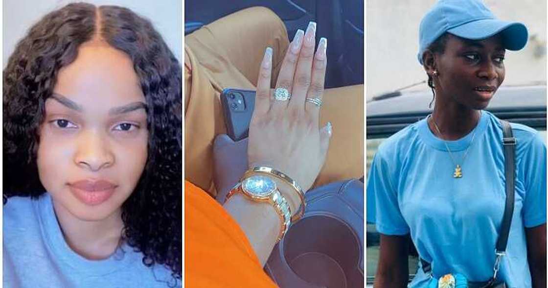 Fake proposal, engagement ring Fake proposal, engagement ring