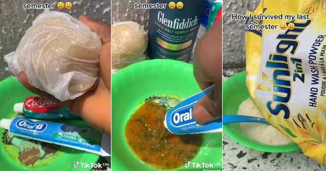 Man hides foodstuffs from roommates