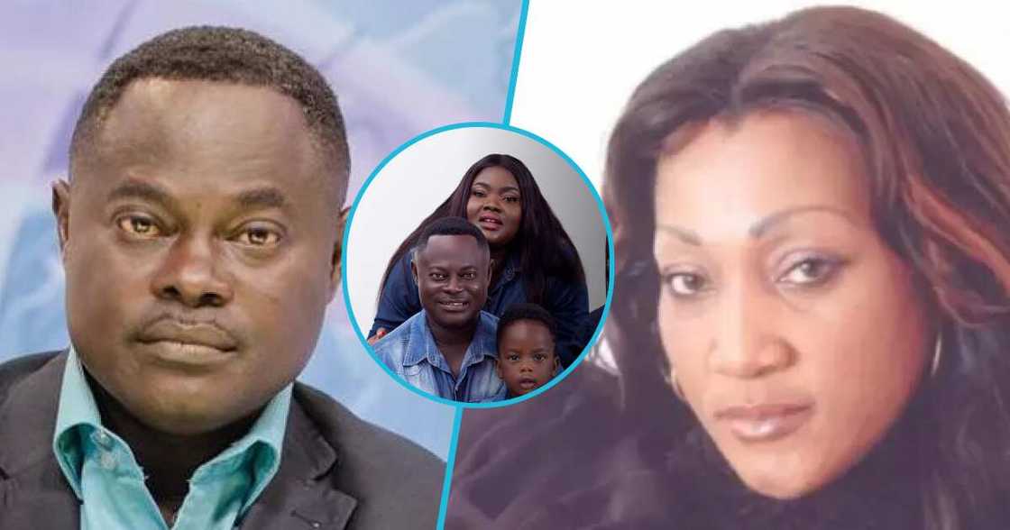 Odartey Lamptey and ex-wife Gloria Appiah Odartey Lamptey and ex-wife Gloria Appiah