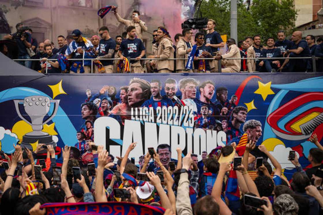 Barcelona, Joan Laporta, Lionel Messi, Camp Nou, Spain, UEFA Champions League Barcelona, Joan Laporta, Lionel Messi, Camp Nou, Spain, UEFA Champions League