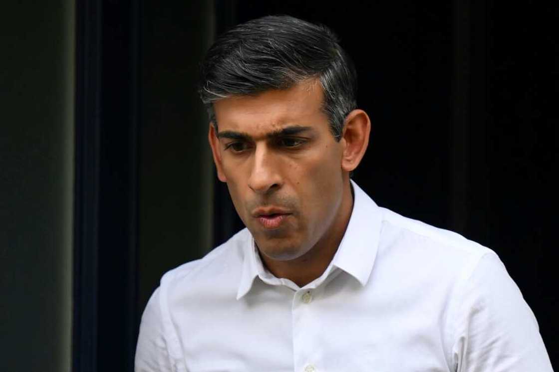 Sunak has raced ahead, with the 42-year-old crossing that threshold Friday Sunak has raced ahead, with the 42-year-old crossing that threshold Friday