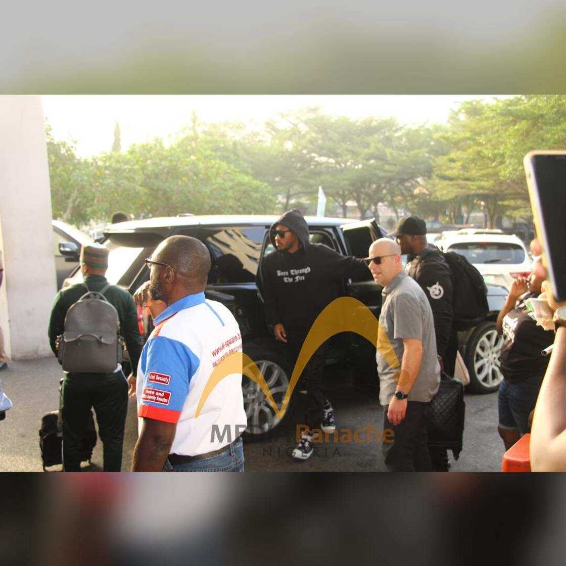 American rapper Future and rumoured girlfriend Lori Harvey in Lagos American rapper Future and rumoured girlfriend Lori Harvey in Lagos