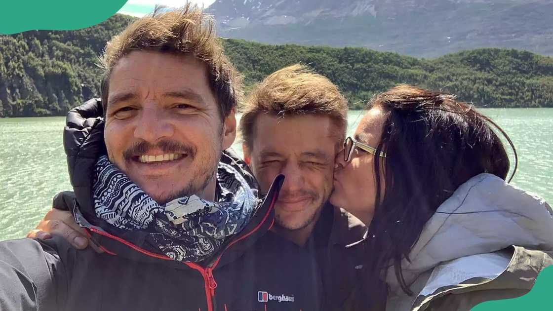 Pedro Pascal, Nicolas and Javiera. Pedro Pascal, Nicolas and Javiera.