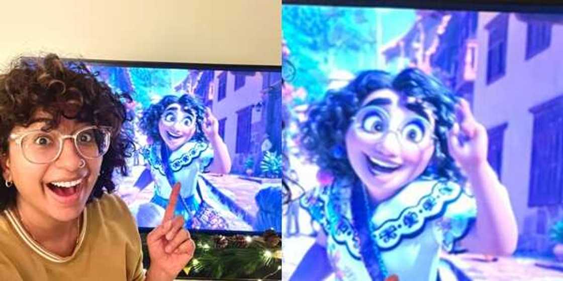 Sukirti Nayar shares a striking resemblance with Mirabel Madrigal, a character in Disney Encanto Sukirti Nayar shares a striking resemblance with Mirabel Madrigal, a character in Disney Encanto
