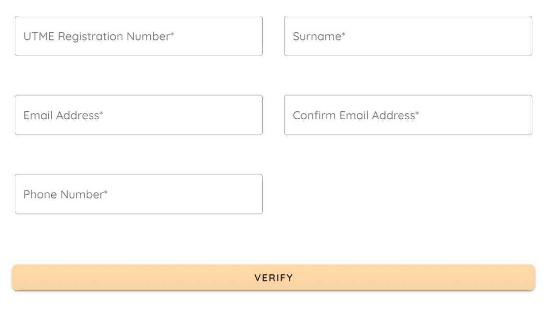 UNILORIN pre admission portal