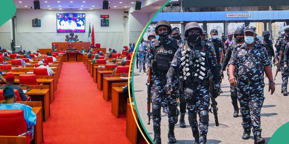 Majalisa ta umarci a ɗauki yan sanda 10 a kowace ƙaramar hukuma. Majalisa ta umarci a ɗauki yan sanda 10 a kowace ƙaramar hukuma.