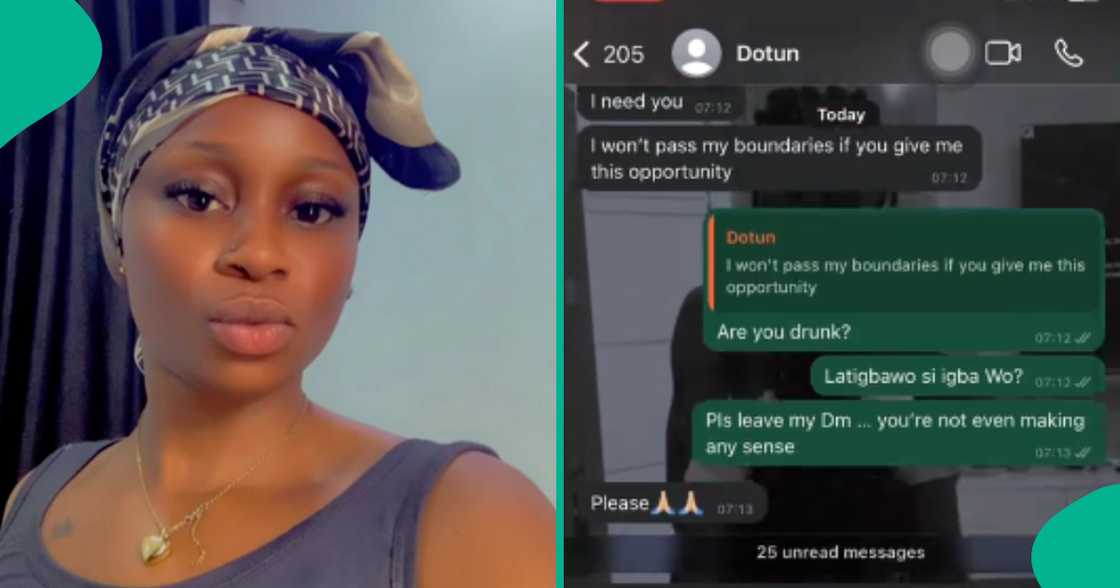 Nigerian lady posts unexpected messages she received from her ex-boyfriend who married her best friend Nigerian lady posts unexpected messages she received from her ex-boyfriend who married her best friend