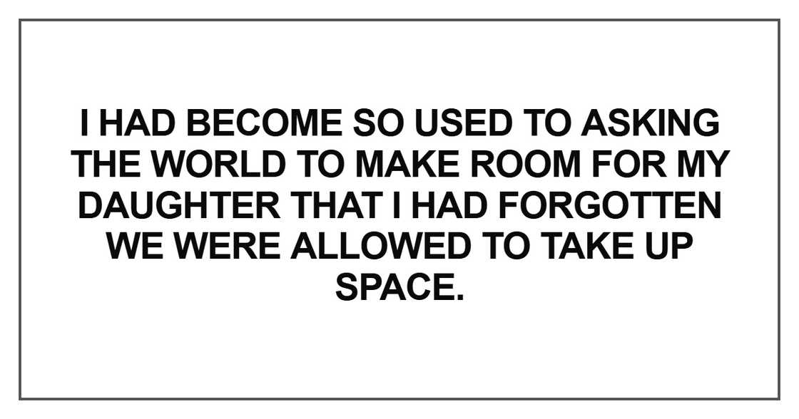 I had become so used to asking the world I had become so used to asking the world