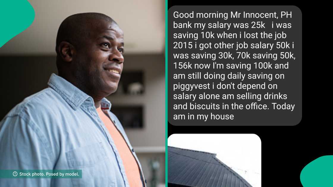 Ex-banker builds house after losing his job, shares how much he was paid in the past Ex-banker builds house after losing his job, shares how much he was paid in the past