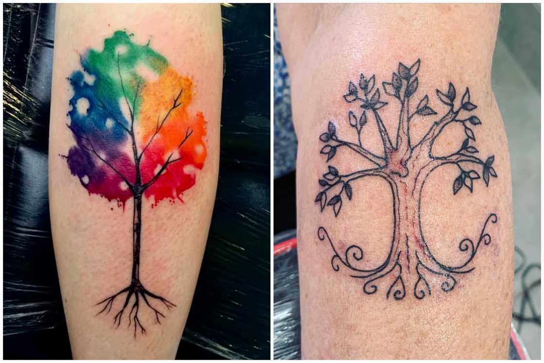 Simple Tree of Life tattoo Simple Tree of Life tattoo