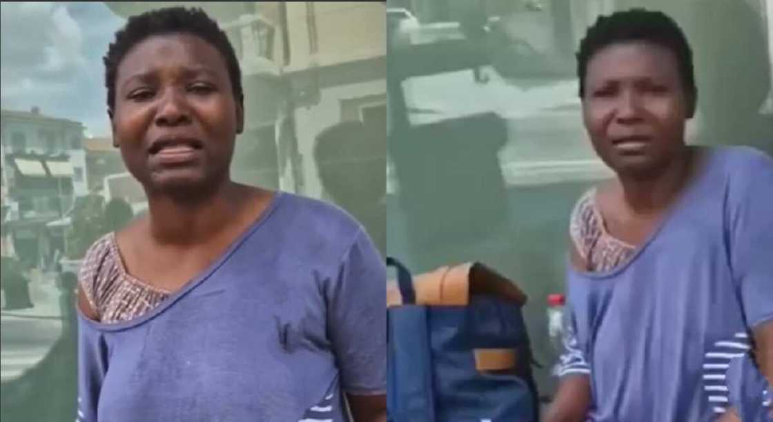 Photos of a Nigerian woman in Italy. Photos of a Nigerian woman in Italy.