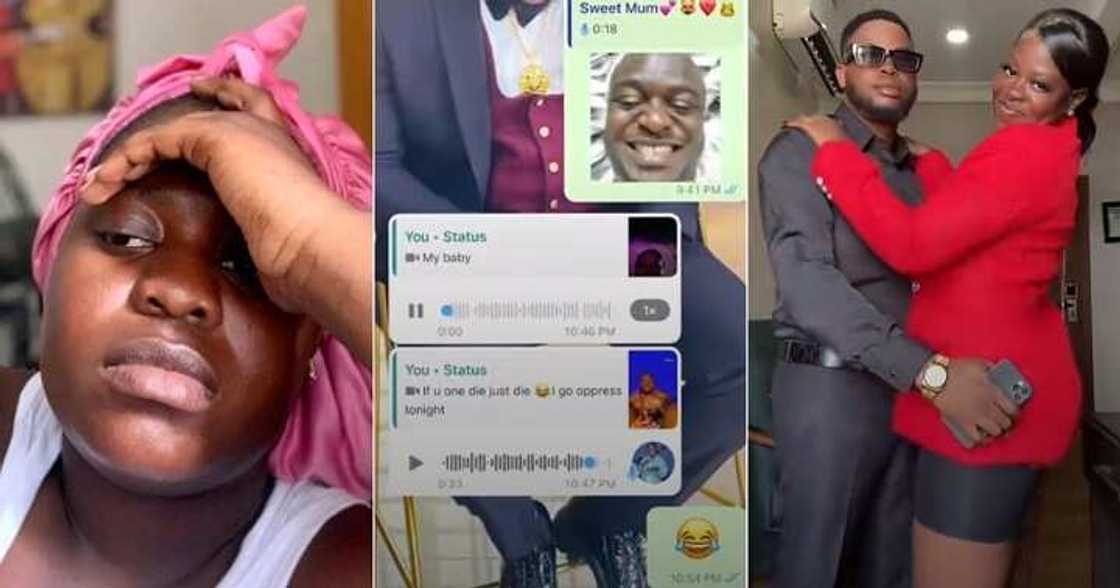 Nigerian lady shares video of mum's reaction after seeing her boyfriend Nigerian lady shares video of mum's reaction after seeing her boyfriend