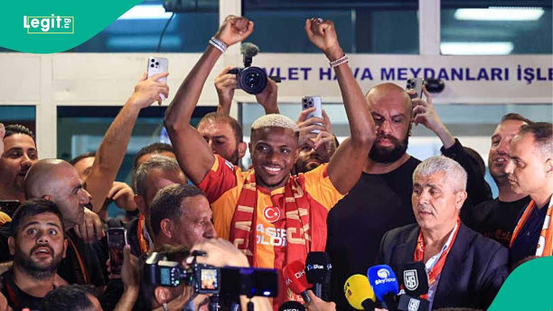 Victor Osimhen, Galatasaray, Turkey, Istanbul, Super Eagles Victor Osimhen, Galatasaray, Turkey, Istanbul, Super Eagles