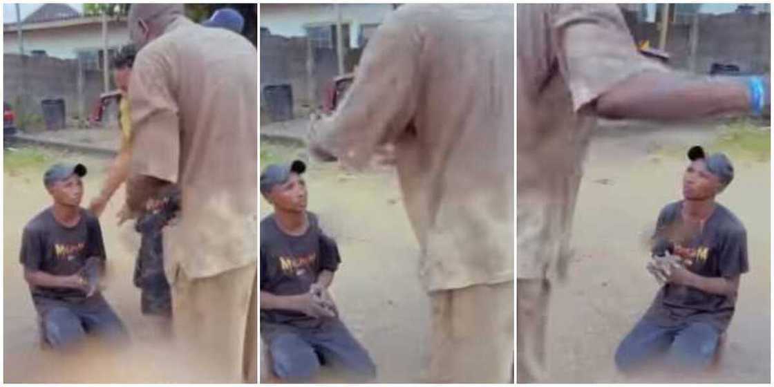 Nigerians react as man forgives and prays for thief caught stealing his N70k electric cable Nigerians react as man forgives and prays for thief caught stealing his N70k electric cable