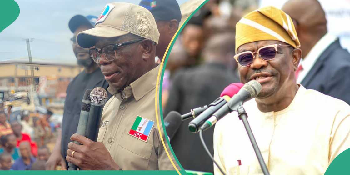 Oshiomhole lauds PDP for giving Wike to Tinubu’s govt