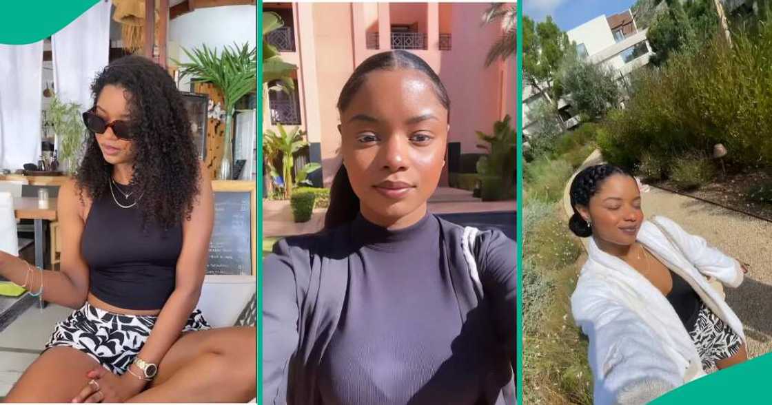 Young lady caught on CCTV dancing on duty Young lady caught on CCTV dancing on duty