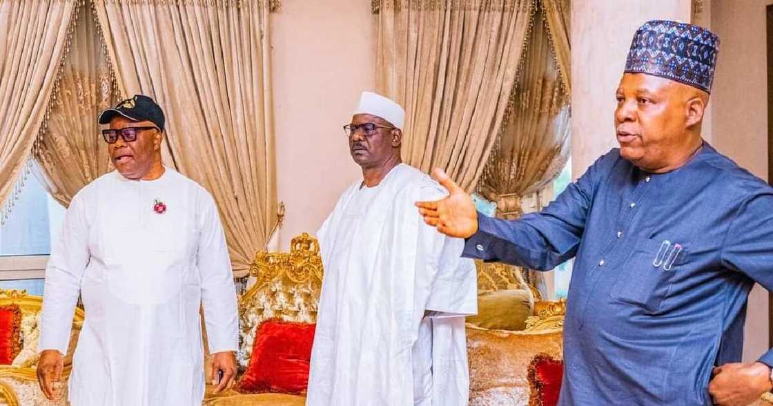 Shettima ya shirya dukawa saboda Akpabio Shettima ya shirya dukawa saboda Akpabio