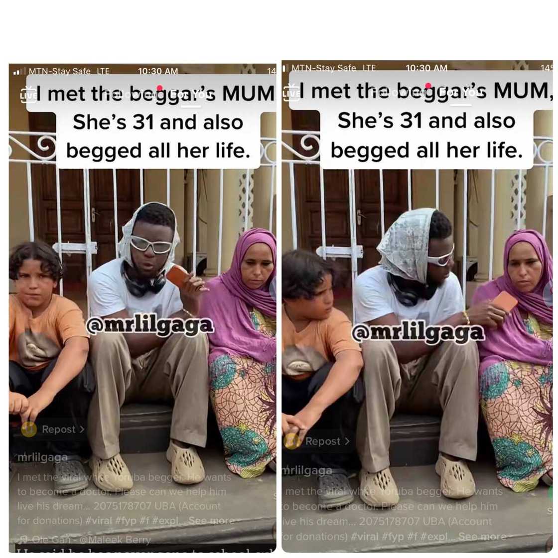 Nigerians Reacts as Viral Young Beggar Says He Wants To Be a Medical Doctor Nigerians Reacts as Viral Young Beggar Says He Wants To Be a Medical Doctor