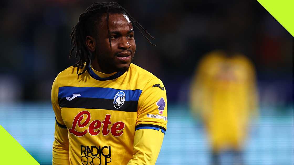 Ademola Lookman, Atalanta, Parma, Stadio Ennio Tardini, Italy, Serie A. Ademola Lookman, Atalanta, Parma, Stadio Ennio Tardini, Italy, Serie A.