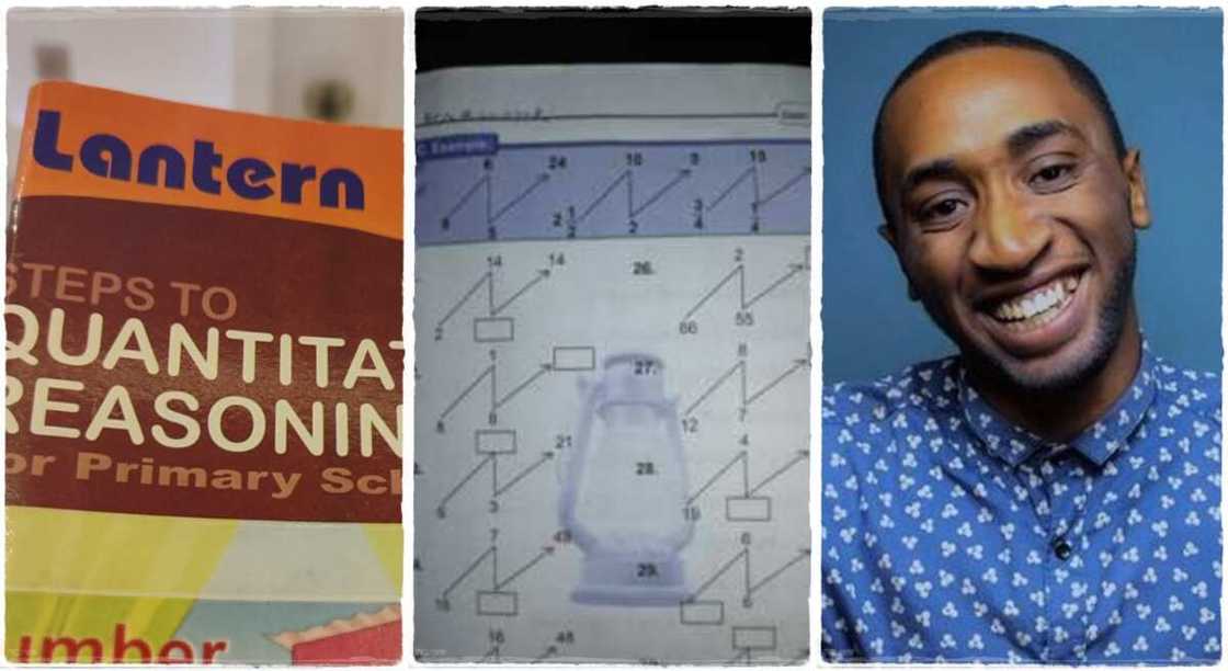 Photos of a quantitative reasoning book. Photos of a quantitative reasoning book.