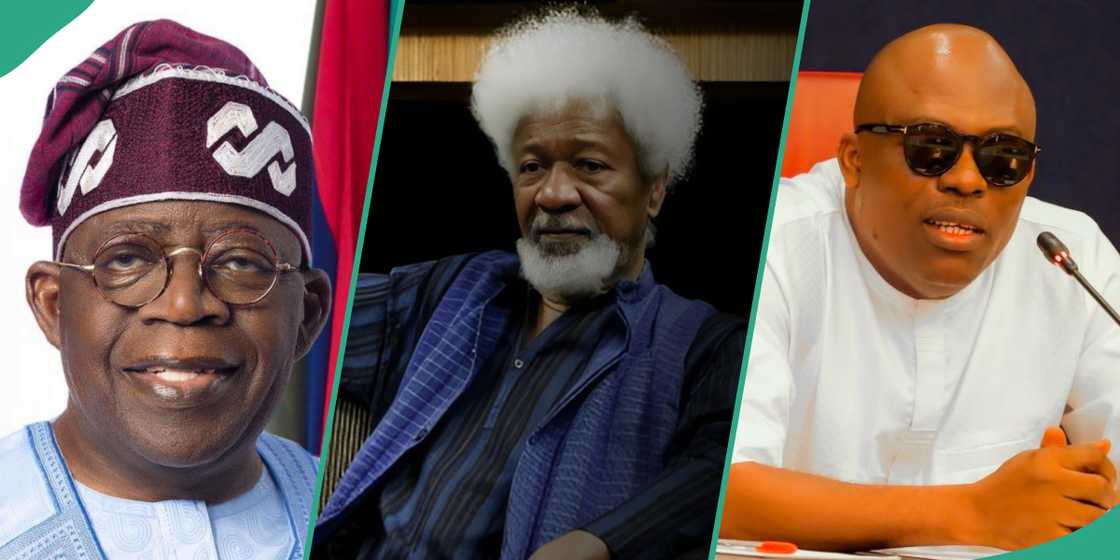 Wole Soyinka faults President Bola Tinubu’s emergency rule in Rivers state Wole Soyinka faults President Bola Tinubu’s emergency rule in Rivers state