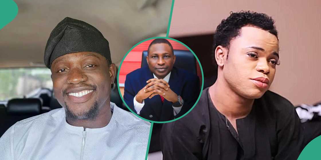 Verydarkman, EFCC chairman, Bobrisky Verydarkman, EFCC chairman, Bobrisky
