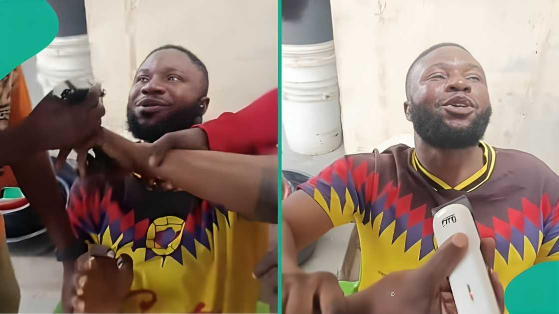 Video shows what became of man after Arsenal’s Premier League win
