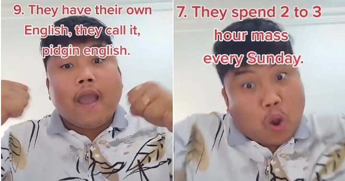 Filipino man, Nigerians Filipino man, Nigerians