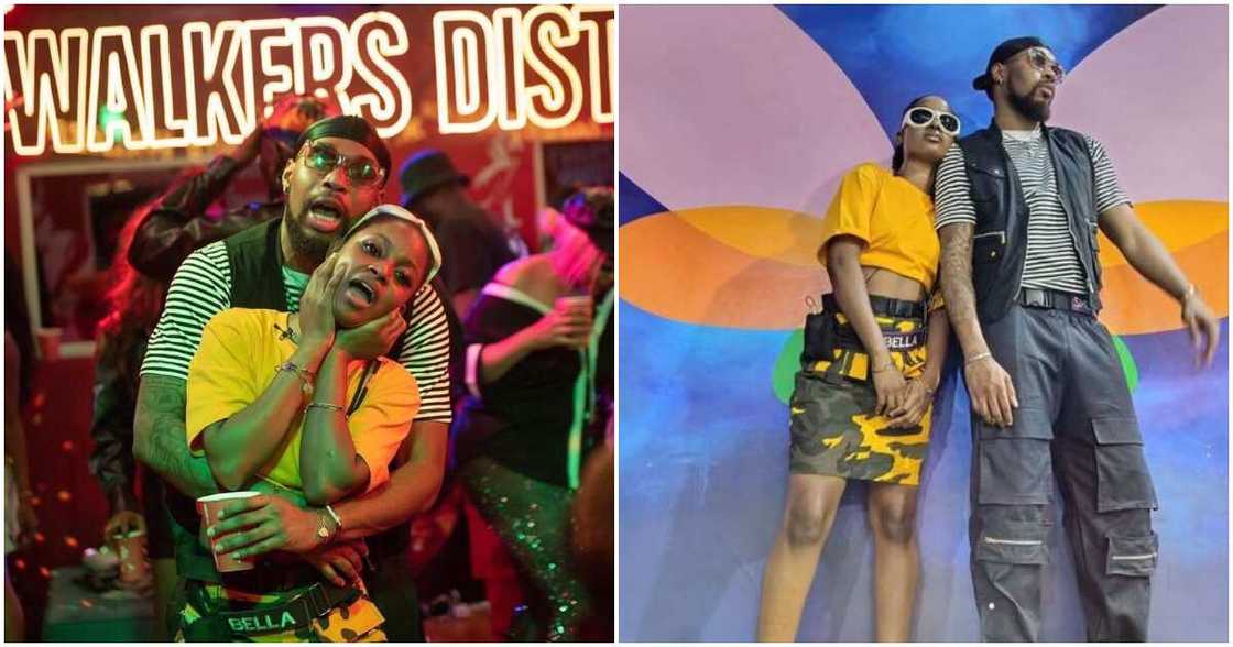 Photos of BBNaija season 7 housemates, Bella and Sheggz