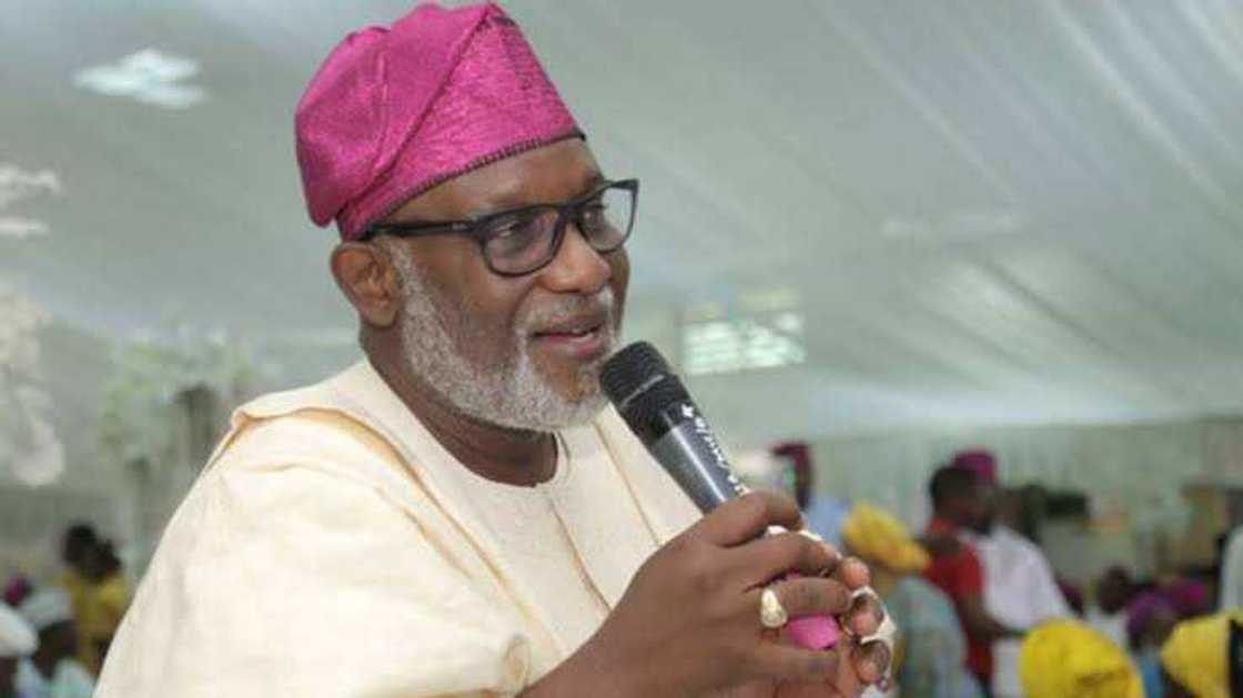 Gwamna Rotimi Akeredolu. Gwamna Rotimi Akeredolu.