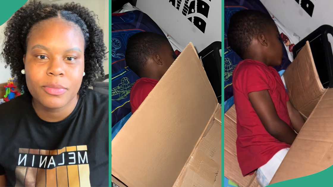 Mum shows what she saw after entering son's room at midnight to off his lights and TV Mum shows what she saw after entering son's room at midnight to off his lights and TV