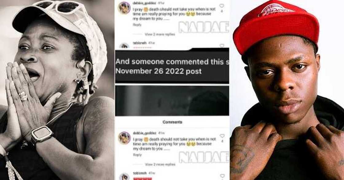 2022 post of girl who predicted Mohbad's death 2022 post of girl who predicted Mohbad's death