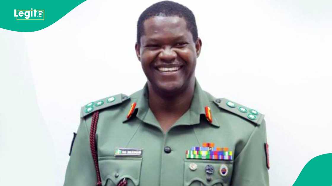The tribute highlights how Brigadier General Omoh inspires pride and respect for Nigeria’s service.